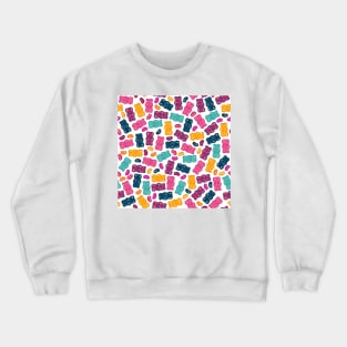 Gummies Pattern 2 Crewneck Sweatshirt